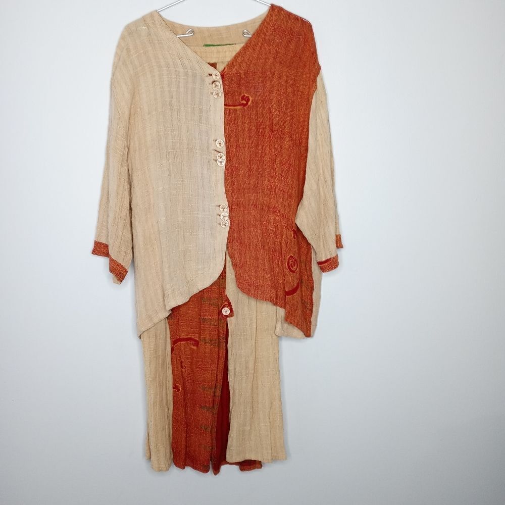 Vintage Kusnadi top and skirt set